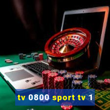 tv 0800 sport tv 1